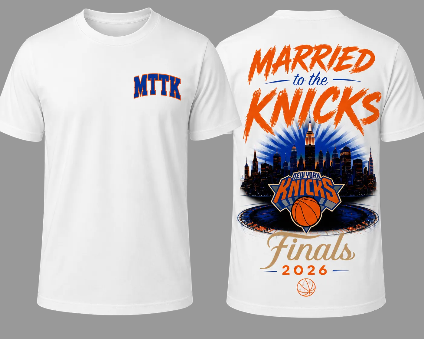 New York Knicks Finals 2026 Shirt – MTTK Edition